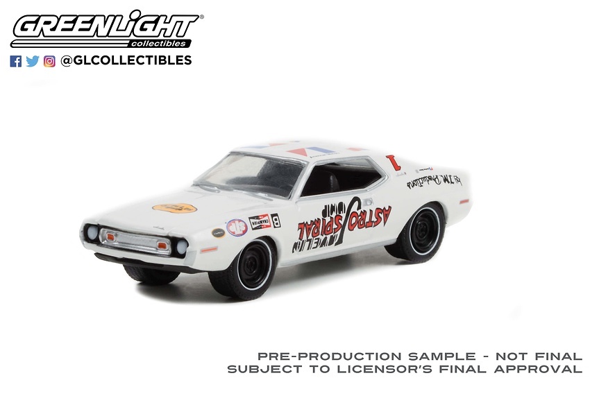 AMC Javelin SST (1972) Javelin Astro Spiral Jump by JM Productions Greenlight 1:64 