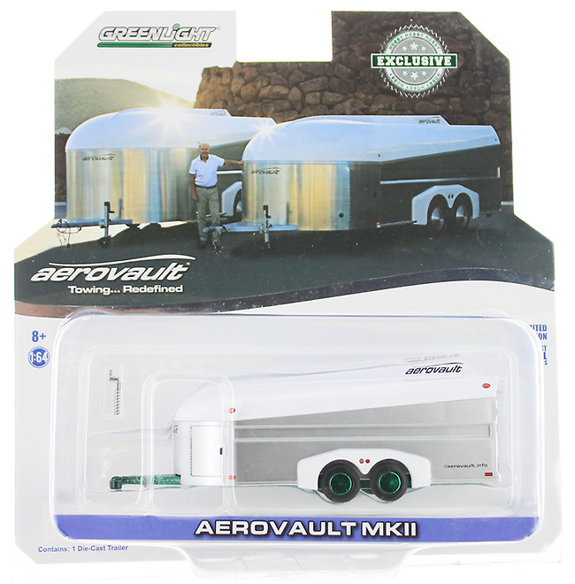 Aerovault MKII Trailer Greenmachine 1:64 