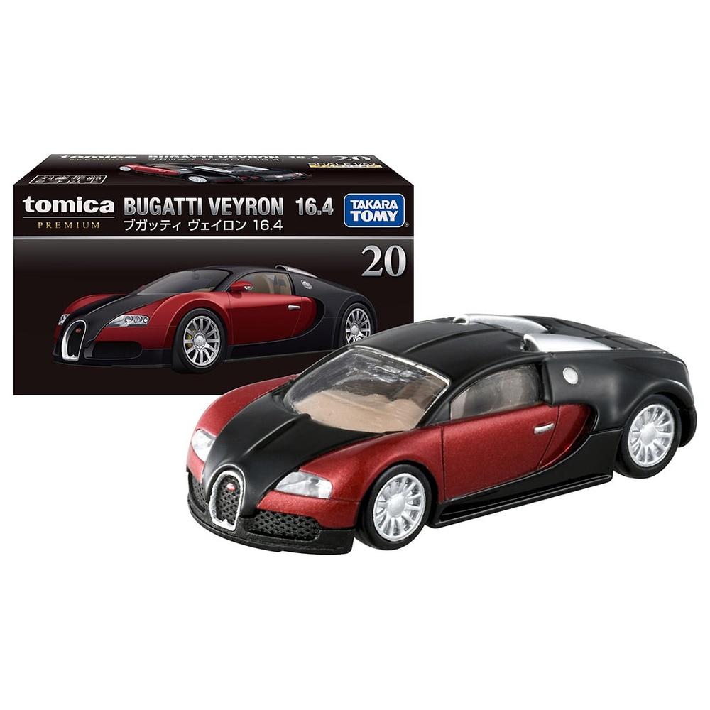 Bugatti Veyron 16.4 Tomica Premium No.20 scale 1/64 