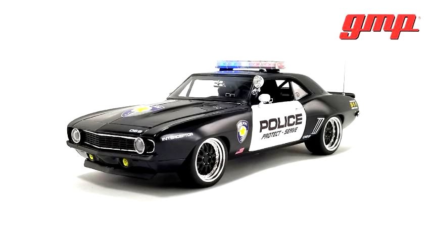 Chevrolet Camaro (1969) - Street Fighter Police Interceptor 1:18 