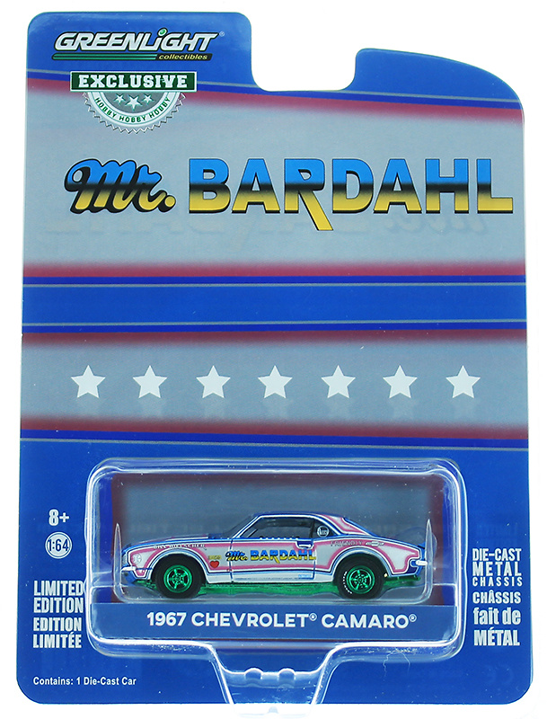 Chevrolet Camaro - Bill Hielscher's Mr. Bardahl (1967) Greenmachine 1:64 