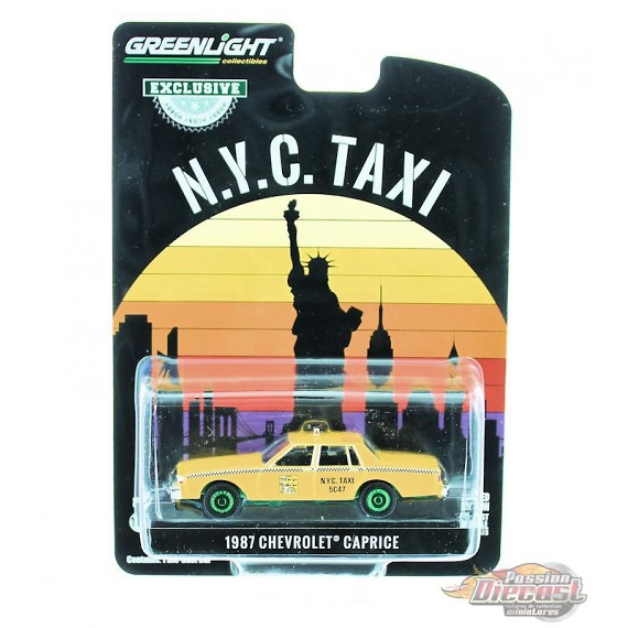 Chevrolet Caprice New York City Taxi Cab (1987) Greenmachine 1:64 