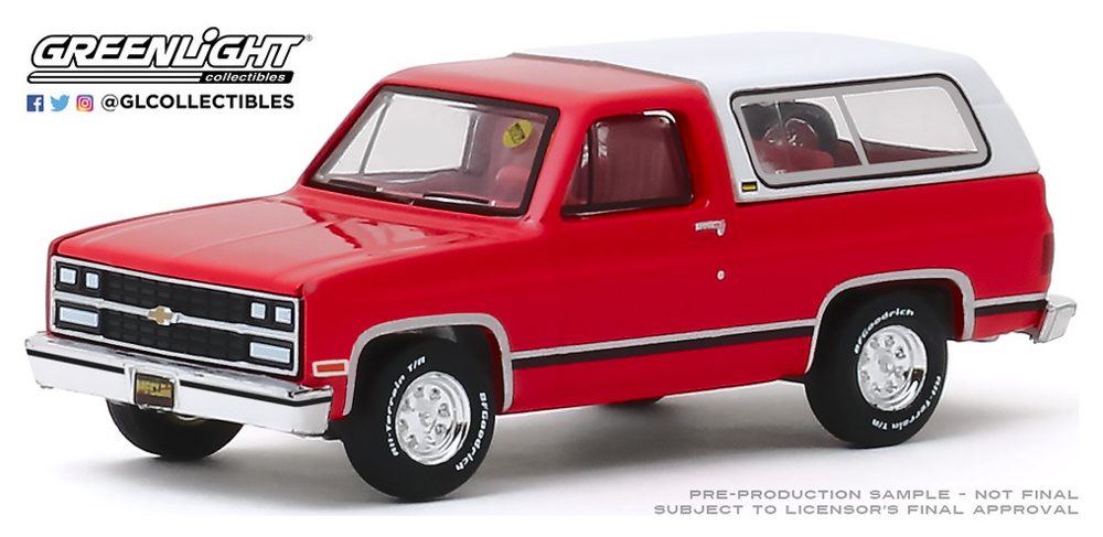 Chevrolet K5 Blazer 1991 (Houston 2019) Greenlight 1:64 