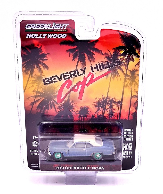 Chevrolet Nova peliculas Beverly Hills Cop (1984) GreenMachine 1/64 