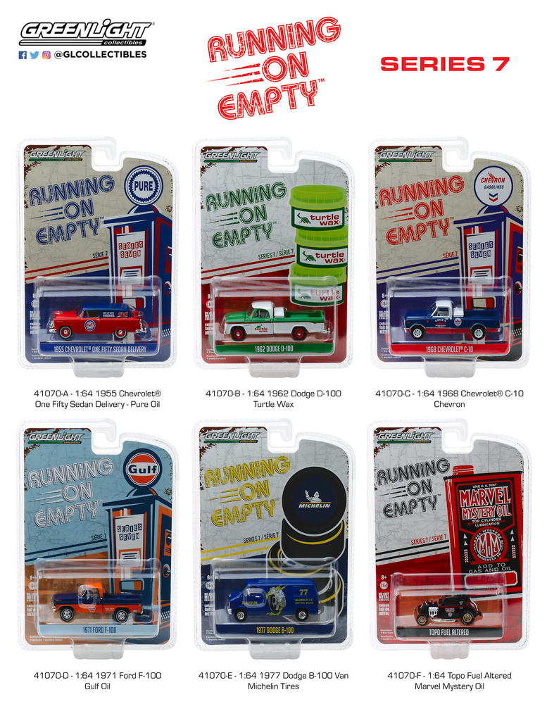Running on Empty Serie 7 Greenlight 41070 1/64 