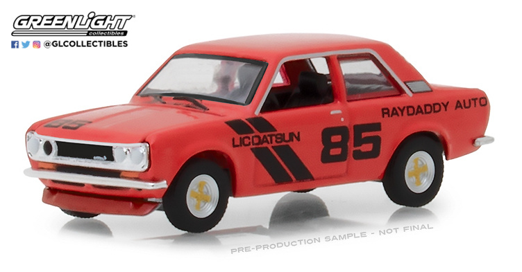 Datsun 510 nº 85 Raydaddy (1971) Greenlight 1:64 