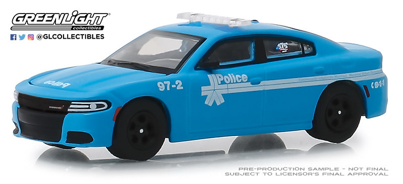 Dodge Charger - Montreal - Canada Police (2018) Greenlight 1:64 