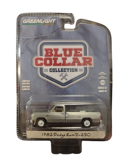 Dodge Ram D-250 – DOT Orange (1982) Blue Collar Collection Series 13 Special Version scale 1:64 