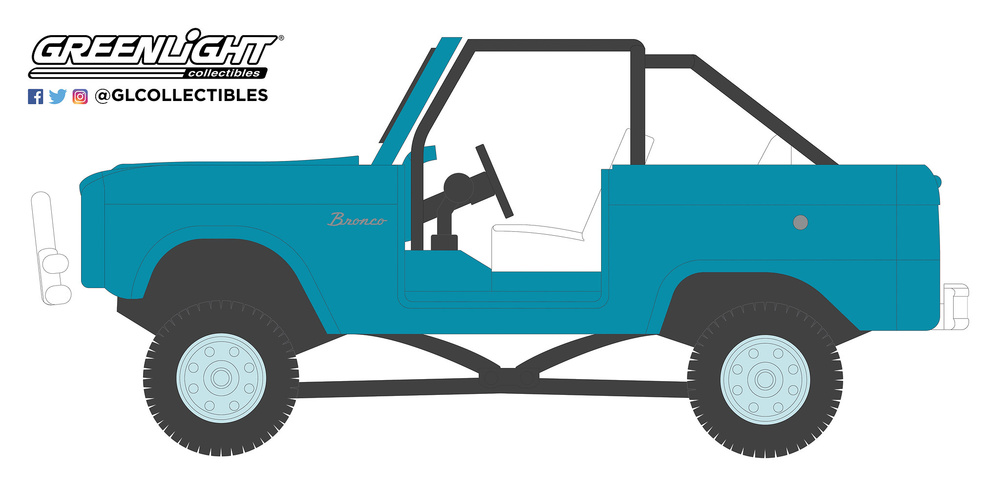 Ford Bronco (1967) Greenlight 1/64 