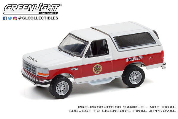 Ford Bronco XLT - Absaroka County Sheriff's Greenlight 1:64 