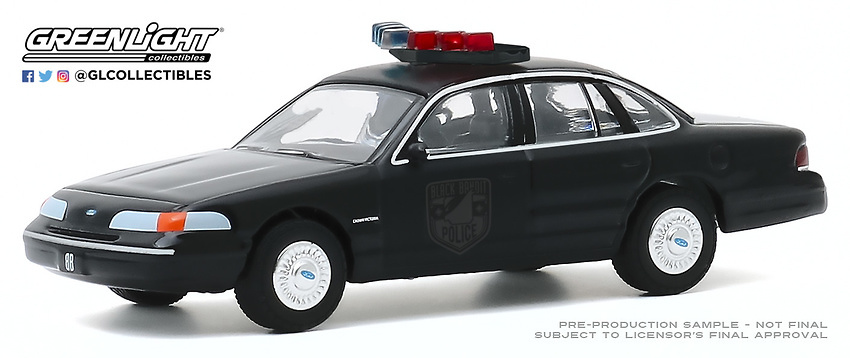 Ford Crown Victoria Police Interceptor (1992) Greenlight 1/64 