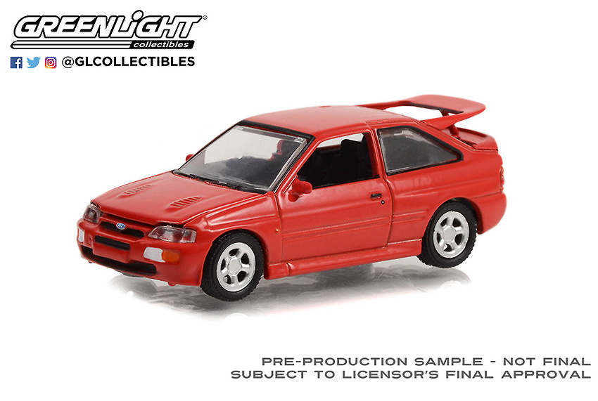 Ford Escort RS Cosworth (1995) RED Greenlight 1:64 