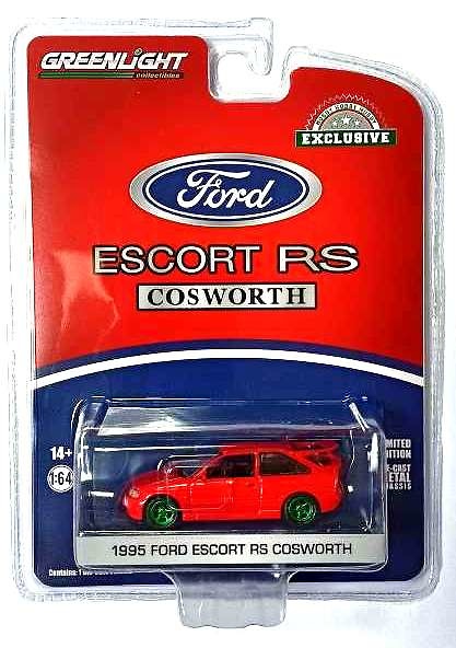 Ford Escort RS Cosworth (1995) RED Greenmachine 1:64 