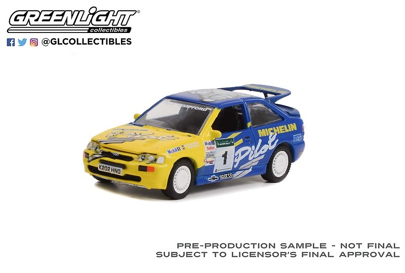 Ford Escort RS Cosworth - Michelin Pilot #1 (1994) Greenlight 1/64 