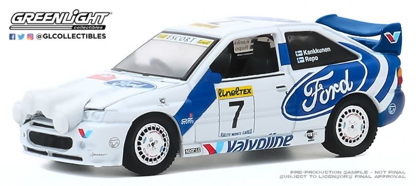 Ford Escort RS Cosworth WRC #7 (1998) Greenlight 1/64 