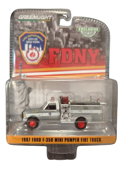 Ford F-350 Mini Pumper Fire Truck – FDNY Greenlight 30502 Special Version scale 1/64 