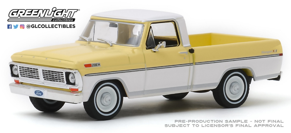 Ford F100 (1970) Amarillo Greenlight 1/43 