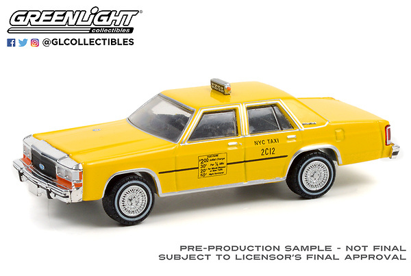 Ford LTD Crown Victoria - NYC Taxi (1991) Greenlight 1:64 