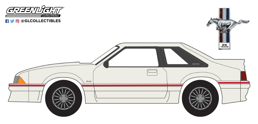 Ford Mustang 5.0 (1989) 25th anniversary 