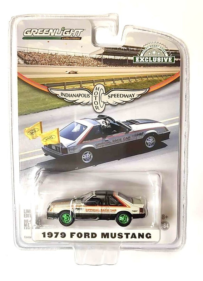 Ford Mustang 63rd Annual Indianapolis 500 (1979) Greenmachine 1:64 
