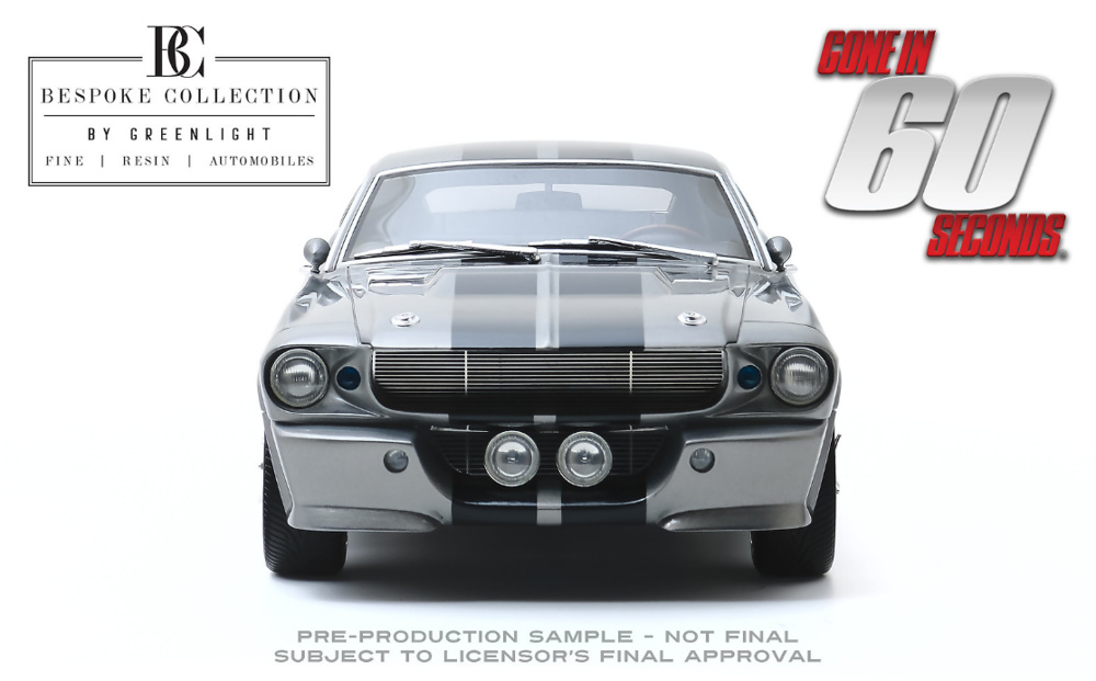 Ford Mustang Eleanor 1967 - Gone in Sixty Seconds (2000) Greenlight 1:12 