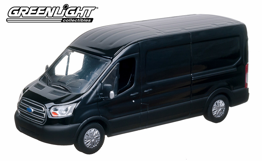 Ford Transit V363 black (2015) Greenlight 1:43 