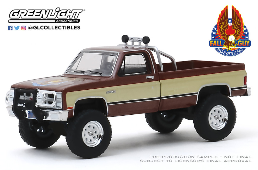 GMC K-2500 (1982) - Fall Guy Stuntman Association Greenlight 1:64 