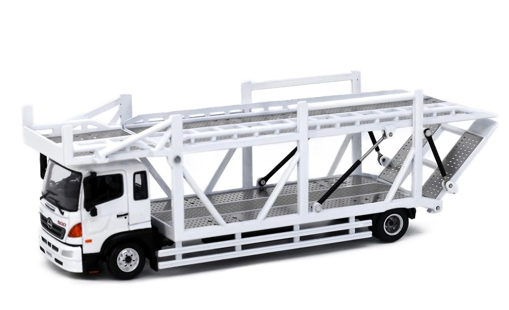HINO500 Vehicle Transporter Truck Tiny City - ATC66030-B - scale 1/64 
