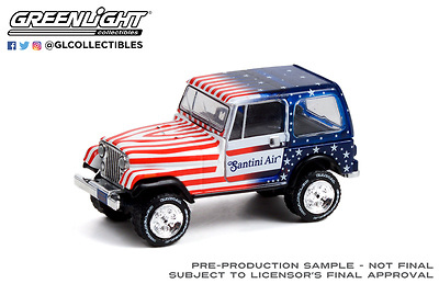 Jeep CJ-7 (Santini Air) Greenlight 1/64 