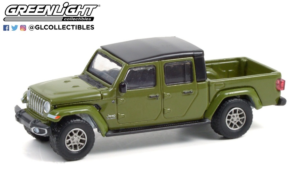 Jeep Gladiator - Jeep 80th Anniversary Collection 13 Greenlight escala 1/64 