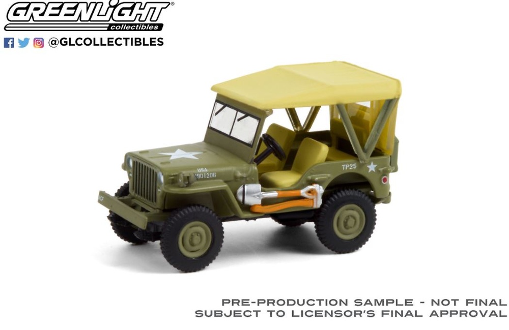 Jeep Willys MB (1940) Greenlight 1:64 