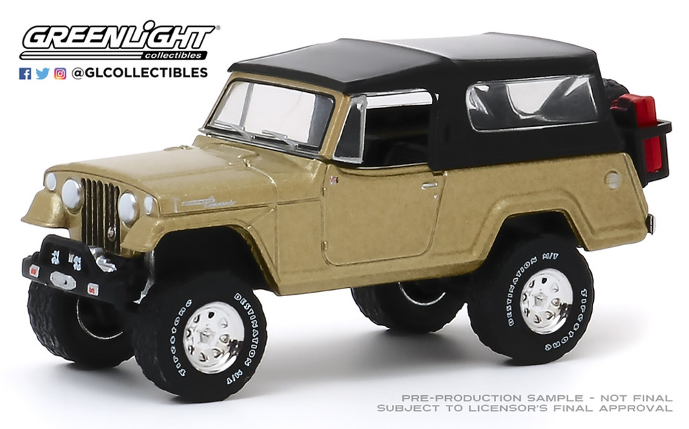 Kaiser Jeep Jeepster Commando (1996) - Anniversary Collection Serie 10 Greenlight 1:64 