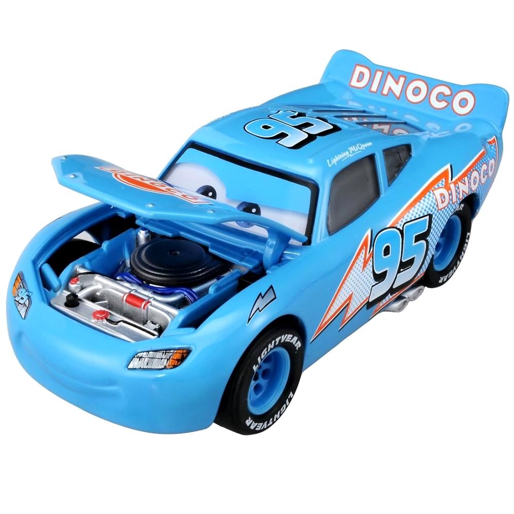 Lighting McQueen (Dinoco Type) Disney Cars Tomica C-02 escala 1/64 