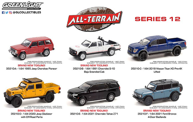 Lote All Terrain Series 12 Greenlight 1:64 