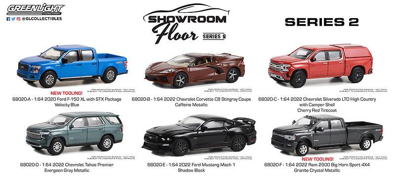 Lote 6 Showroom Floor Series 2 Greenlight 1/64 