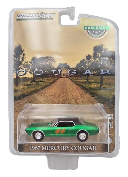 Mercury Cougar - Race Car #44 (1967) Greenmachine Version 1:64 