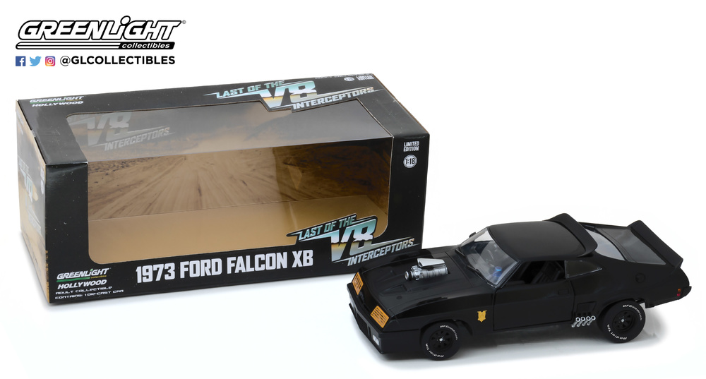 1:18 Last of the V8 Interceptors (1979) - 1973 Ford Falcon XB Greenlight 12996 