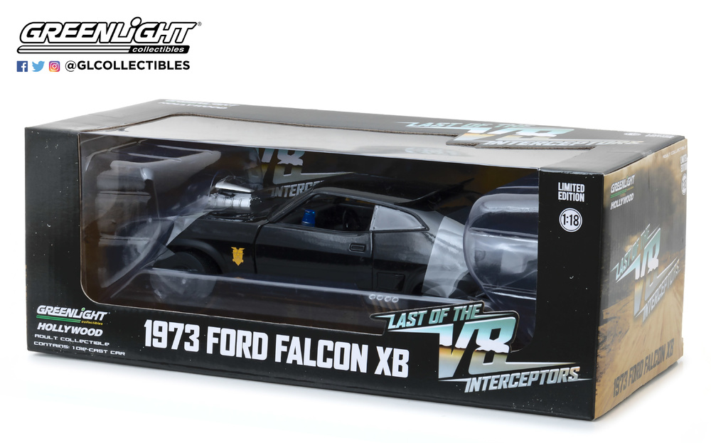 1:18 Last of the V8 Interceptors (1979) - 1973 Ford Falcon XB Greenlight 12996 
