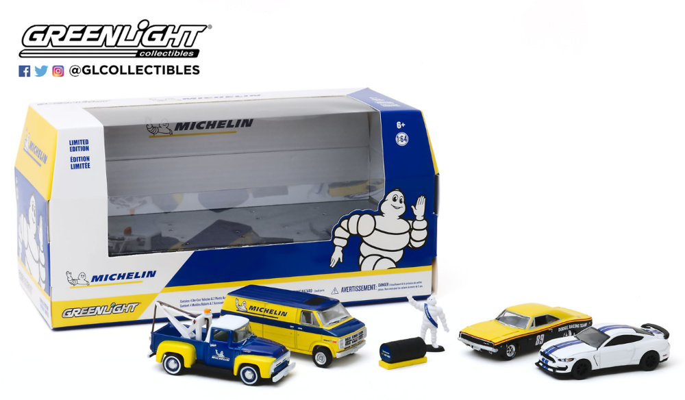 Multi-Car Dioramas - Michelin Service Center 1/64 