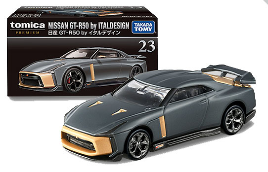 Nissan GT-R50 Tomica Premium No.23 scale 1/64 