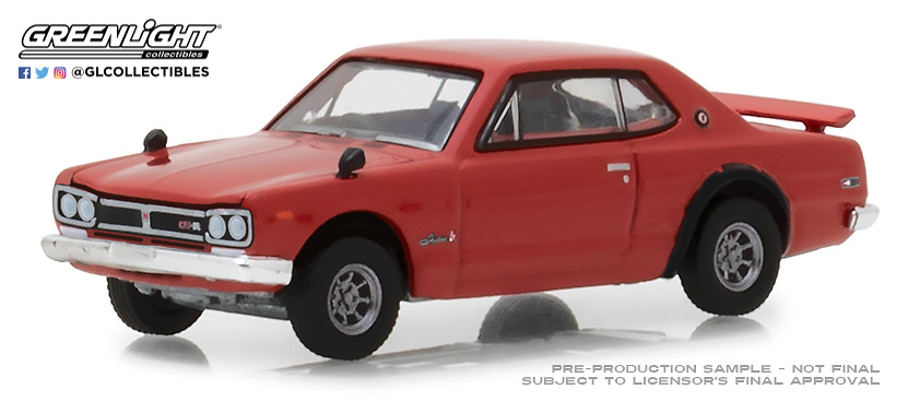 Nissan Skyline 2000 GT-R (1972) Tokyo Torque Greenlight 1:64