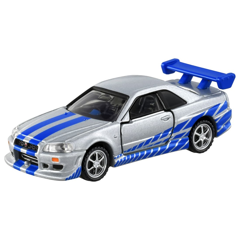 Nissan Skyline BNR34 GT-R Fast & Furious Tomica-Premium Unlimited No. 08 scale 1/64 