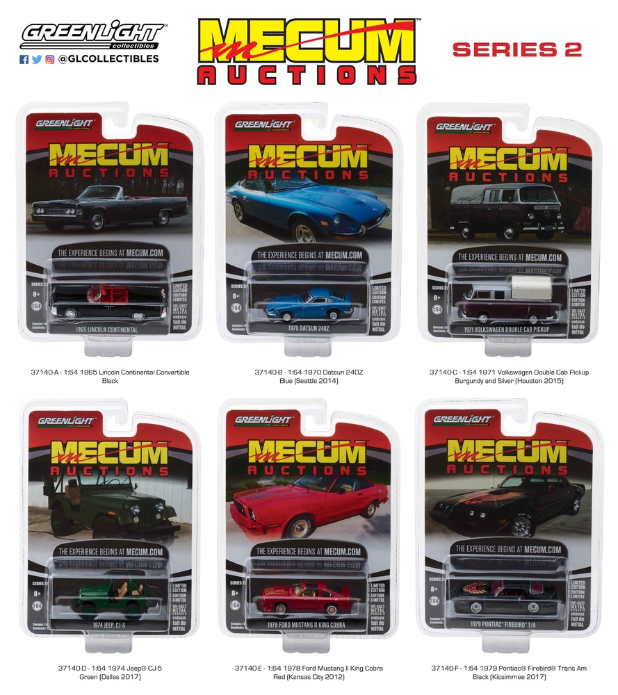 Mecum Auctions serie 2 Greenlight 37140 1/64 