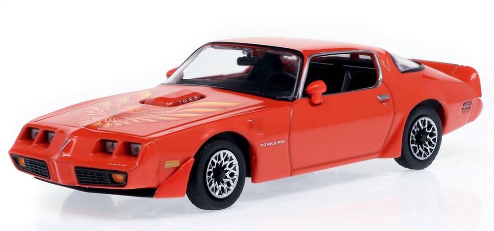 Pontiac Firebird Trans Am Hardtop - Mayan Red with Hood Phoenix Greenlight 1:43 