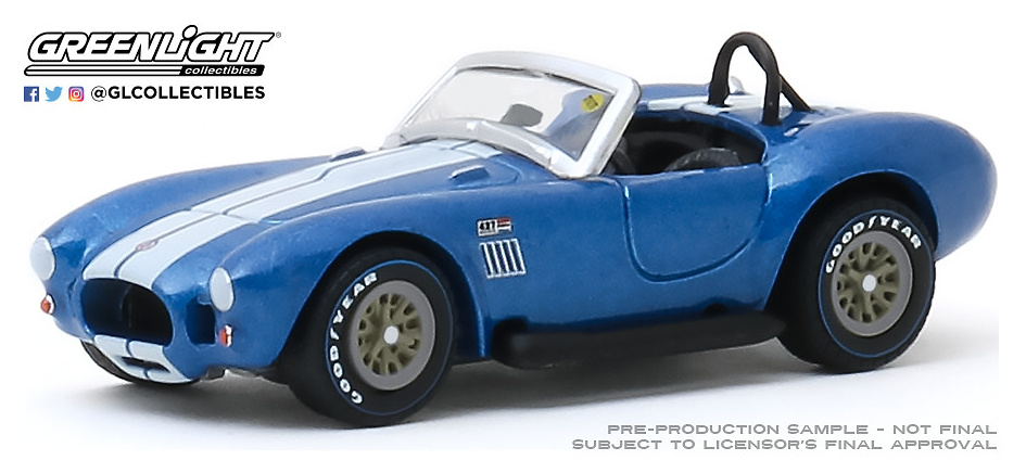 Shelby 427 S/C Cobra Roadster (Indianapolis 2019) Greenlight 1:64 