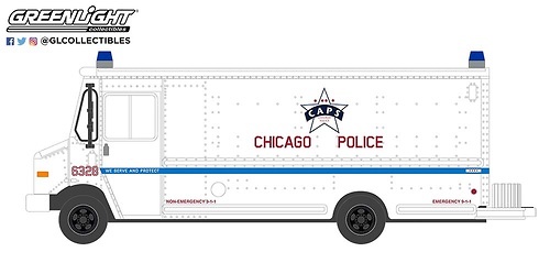 Step Van 2019 (CDP) Chicago Police Greenlight 1:64 