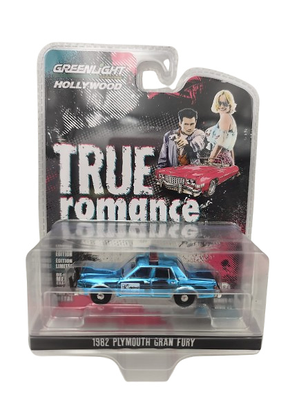 True Romance (1993) – 1982 Plymouth Gran Fury Hollywood Series 43 Greenlight Chrome Version 1/64 