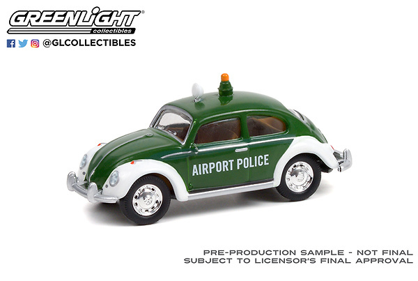 Volkswagen Beetle - Police airport Copenhagen Greenlight 1:64 