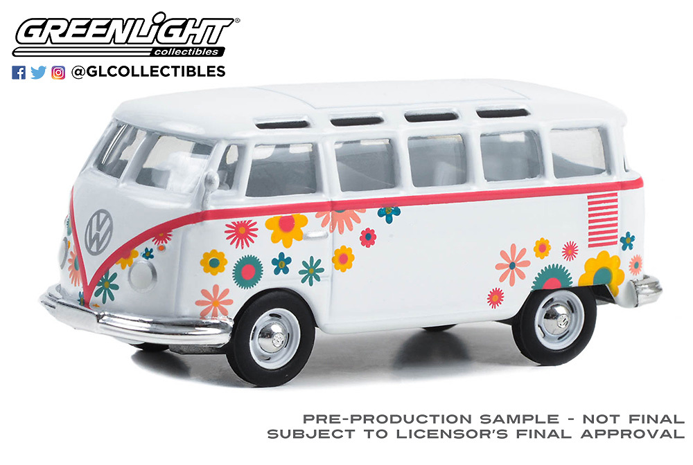 Volkswagen Type 2 (T1) Vee-Dub Series 17 Greenlight 1/64 