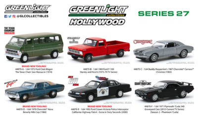 Lote Hollywood Series 27 Greenlight 1:64